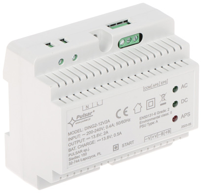 AHD, HD-CVI, HD-TVI, PAL VANDALPROOF KAMERA HAC-HDBW1200EA-0280B-S6 — 1080p 2,8 mm DAHUA