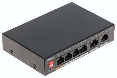 SLĒDZI POE PFS3006-4ET-60-V2 4-PORT DAHUA