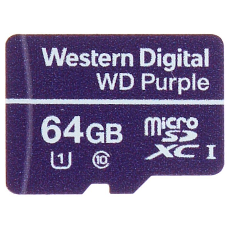 MEMORY CARD SD-MICRO-10/64-WD UHS-I, SDHC 64 GB Western Digital