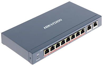 КОММУТАТОР POE DS-3E0310HP-E 8-ПОРТОВЫЙ Hikvision