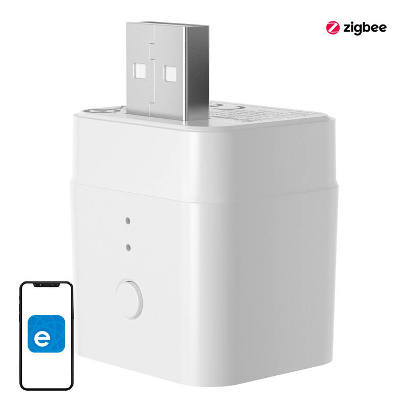 Умный адаптер, USB ZigBee-переключатель SONOFF ZBMicro (макс. 36 Вт)