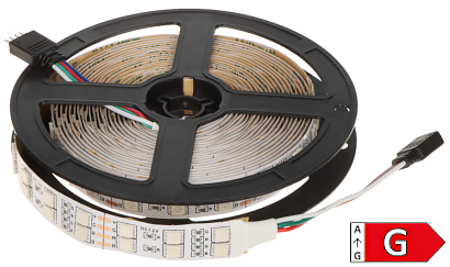 LED GAISMAS SLOKSNE LED120A-12V/28.8W-WW/50M 50 m Lighting