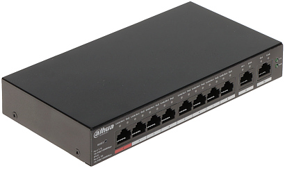 SLĒDZIS POE SF1005P 4-PORT DAHUA