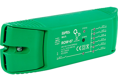 SMART SWITCH ROW-07 Wi-Fi ZAMEL