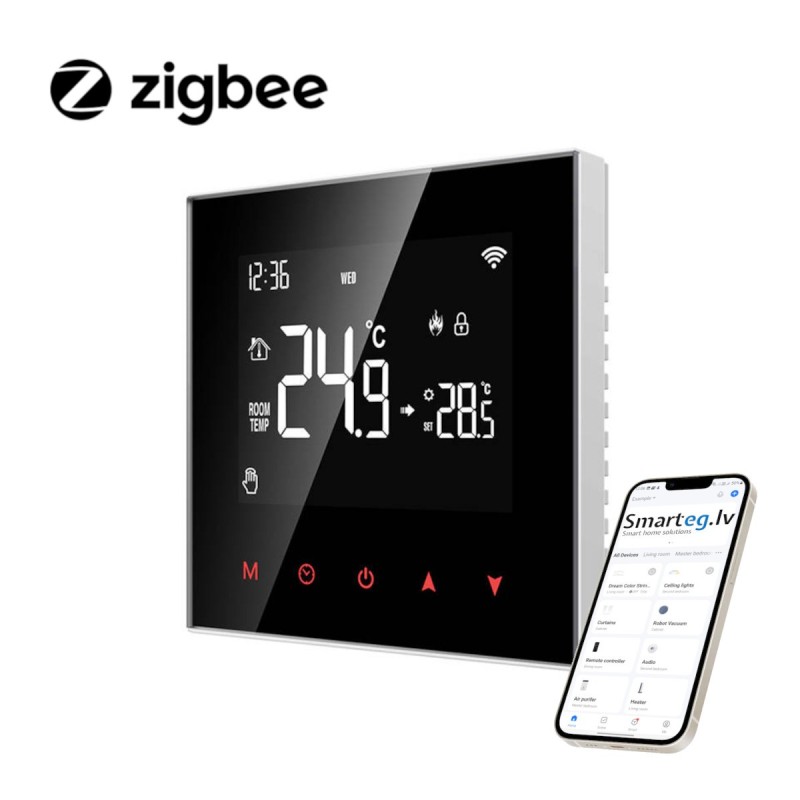 Smart Water Heating Thermostat Avatto ZWT100 3A Zigbee Tuya