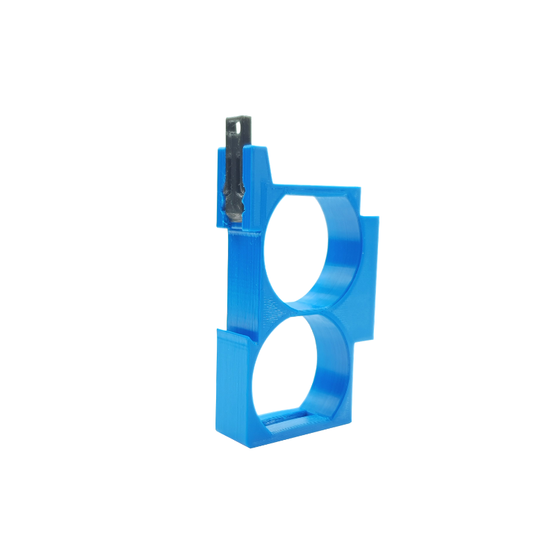 Dubultais DIN sliedes adapteris Shelly 1 un Shelly 1PM viedreleja slēdžiem