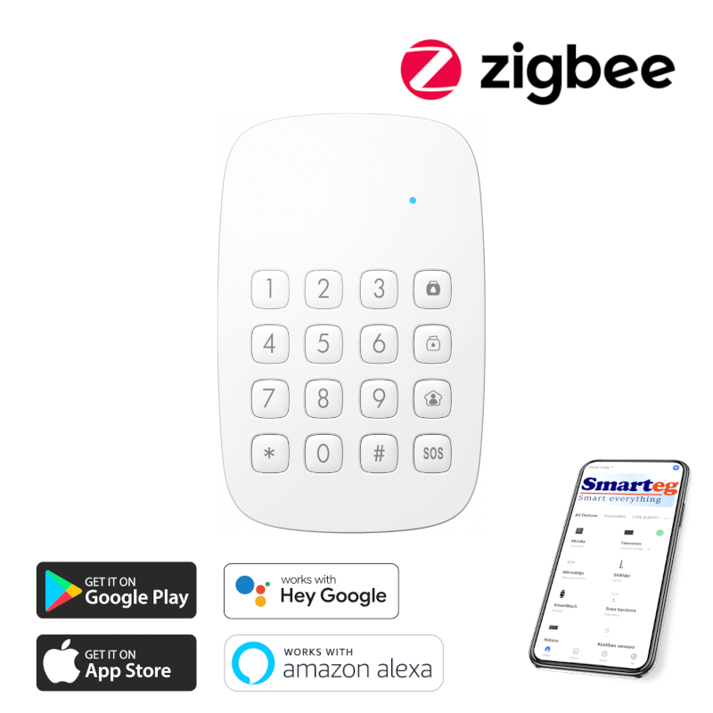 Smart keyboard (Zigbee)