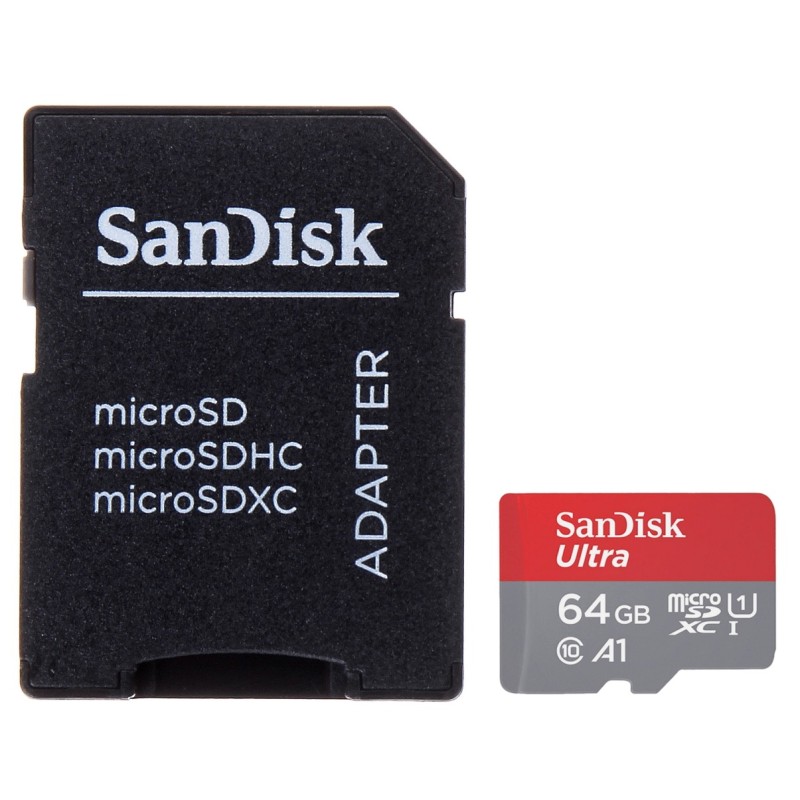 MEMORY CARD SD-MICRO-10/64-SAND UHS-I, SDXC 64 GB SANDISK