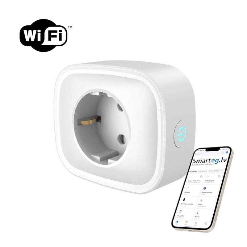 Smart ligzda WiFi SP1 E/F- unischuko, Tuya Gosund