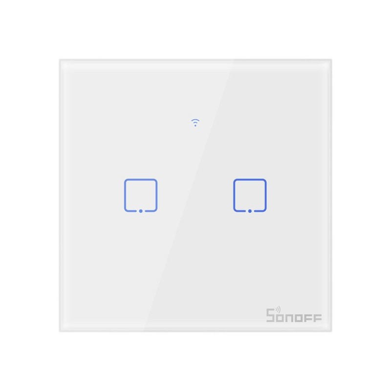 Smart Switch WiFi T0 EU TX (2-channel) Sonoff