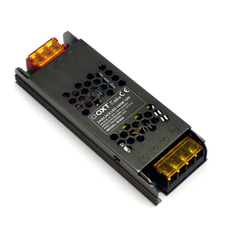 12V 100W Slim IP20 PRO LED power supply