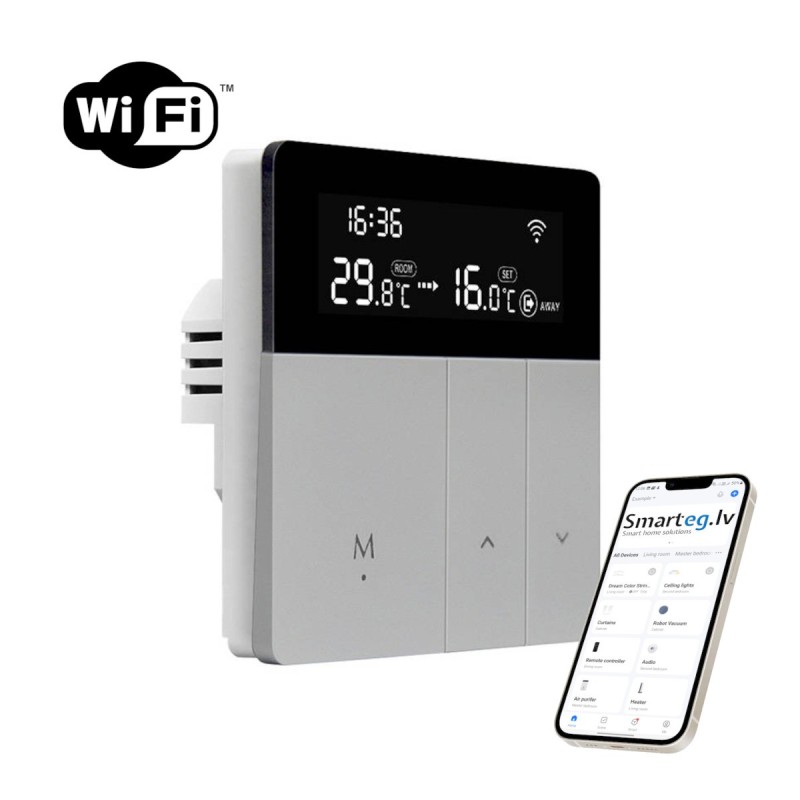 Умный термостат для нагрева воды Avatto WT50 3A Wi-Fi Tuya