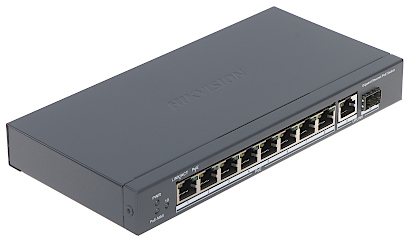 SLĒDZIS POE DS-3E0510P-E 8 PORTU SFP Hikvision