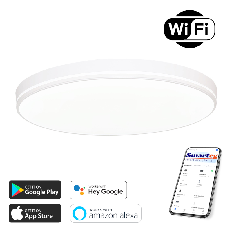 Smart lamp 40cm 20W white Wi-Fi