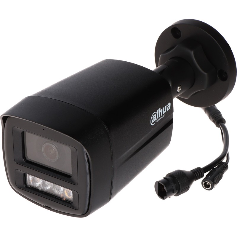 IP CAMERA IPC-HFW1439TL1-A-IL-BLACK Smart Dual Light - 3.7 Mpx 2.8 mm DAHUA