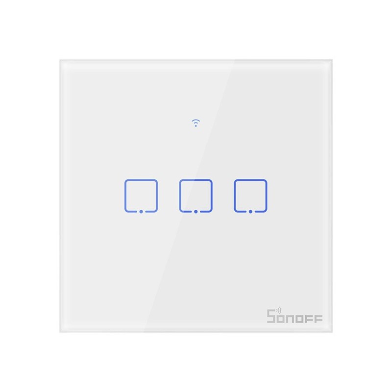 Smart Switch WiFi  T0 EU TX (3-channels) Sonoff