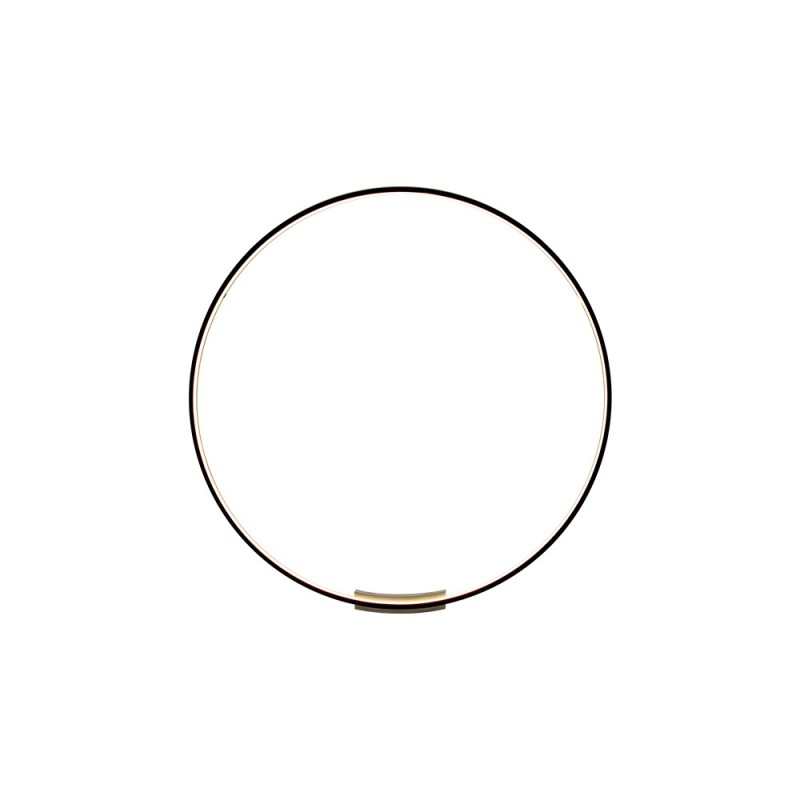 FINO wall +ceiling luminaire black 80cm 50W 3420lm Tuya Zigbee 3,0 with DO