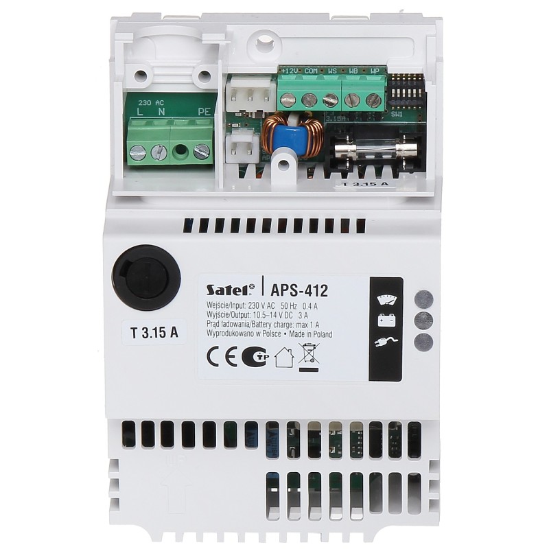 SIGNALIZĀCIJAS VADĪBAS PANEĻA TASTATARA INT-KLCDR-BL SATEL