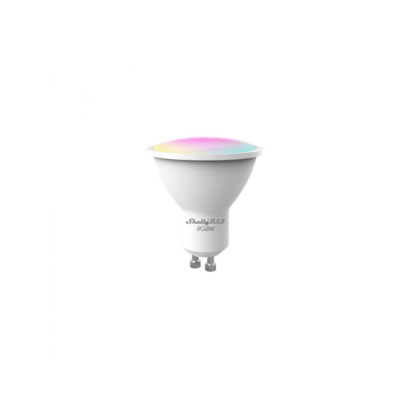 Shelly Duo RGBW (GU10) smart dimmable WiFi white+color light bulb