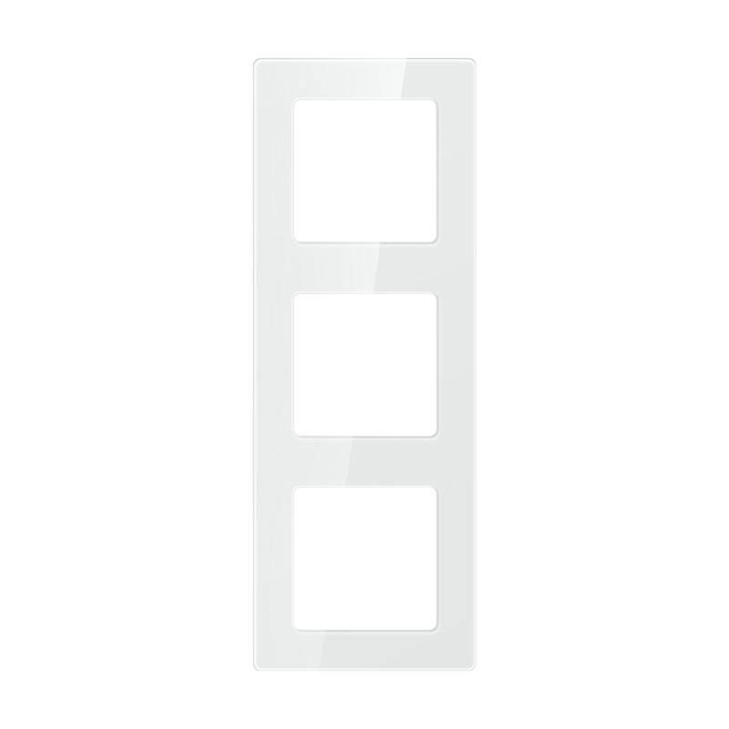 Triple frame socket N-TS10-Frame-W3 (white) Avatto