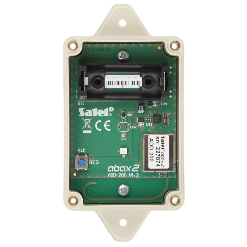 BEZVADU KRĒSLAS UN TEMPERATŪRAS DETEKTORS ADD-200 ABAX2 SATEL