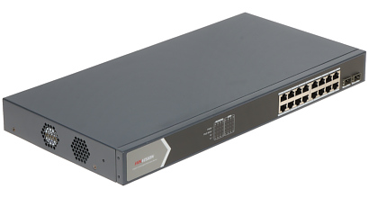 SLĒDZIS POE DS-3E0518P-E/M 16 PORTu SFP Hikvision