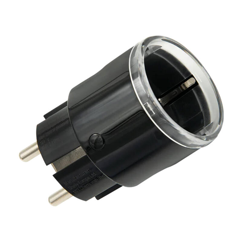 Умная розетка Shelly Plug S Mtr Gen3 (черная)