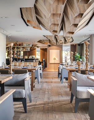 Cafes and restaurants