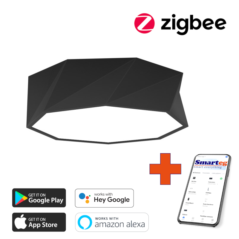 Viedā šūnu lampa 60cm 43W Zigbee