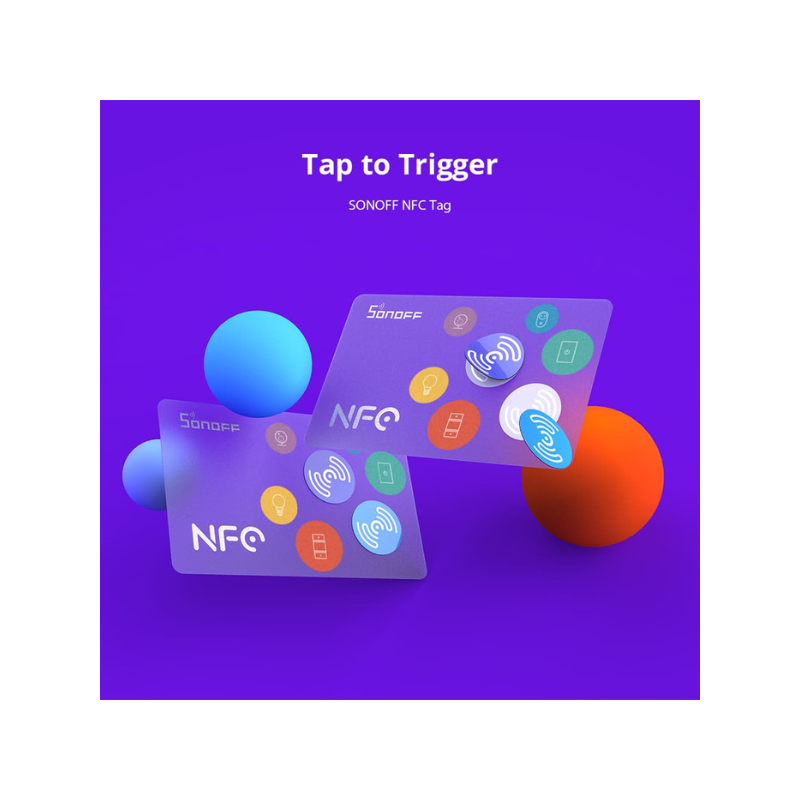 SONOFF NFC tags (2 gab. 1 kartē)