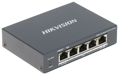 SLĒDZI POE DS-3E0510HP-E 8 PORTU SFP Hikvision