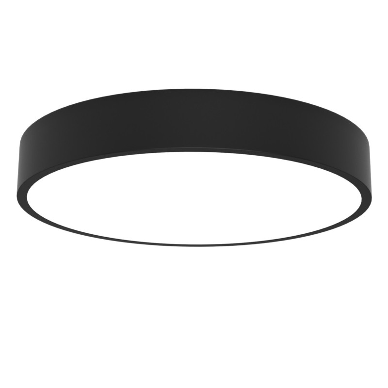 RONDATE SLIM Smart ceiling light 80 x 7cm 65W black Zigbee 3.0