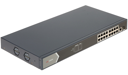 SLĒDZIS POE DS-3E0518P-E 16 PORTU SFP Hikvision