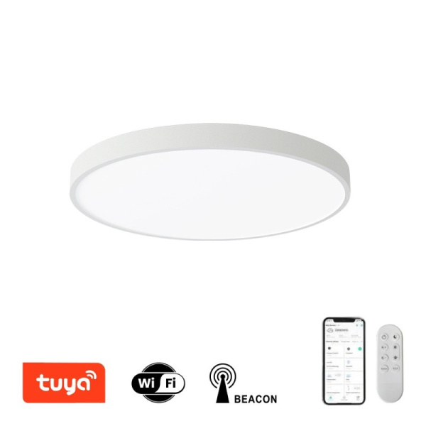 liTE SemPliCI Smart Ceiling Light WHITE 50cm 48W 3468 lm Tuya WiFi BEACON