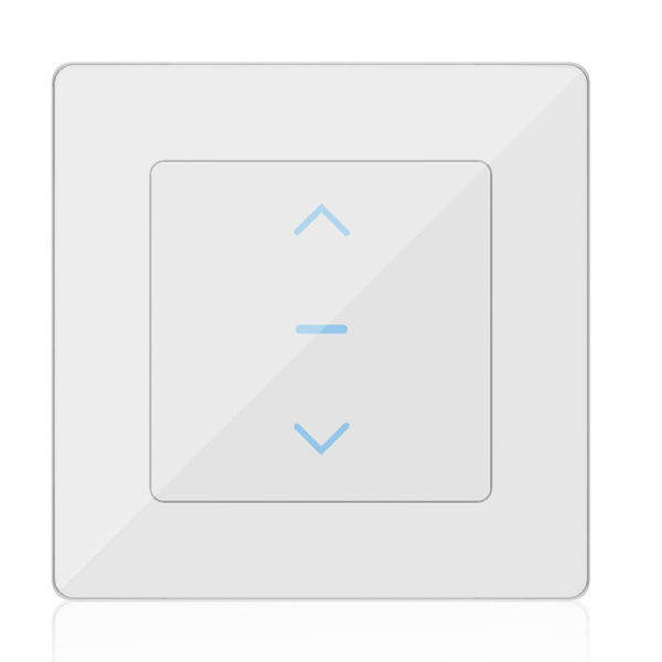 Стеклянный белый роликовый переключатель