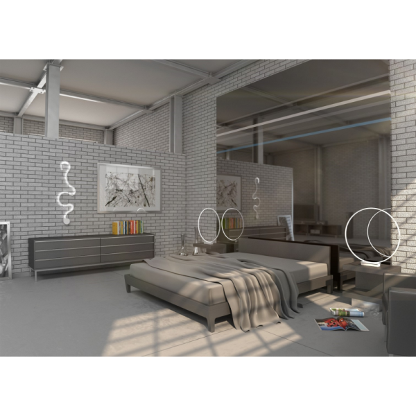 Wall lamp 120cm 35W white Zigbee