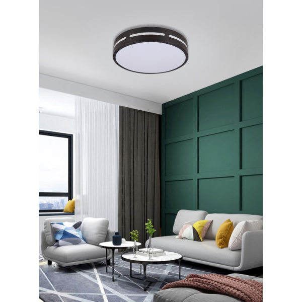 LED RGB Ceiling light round 40cm 24W Wi-Fi