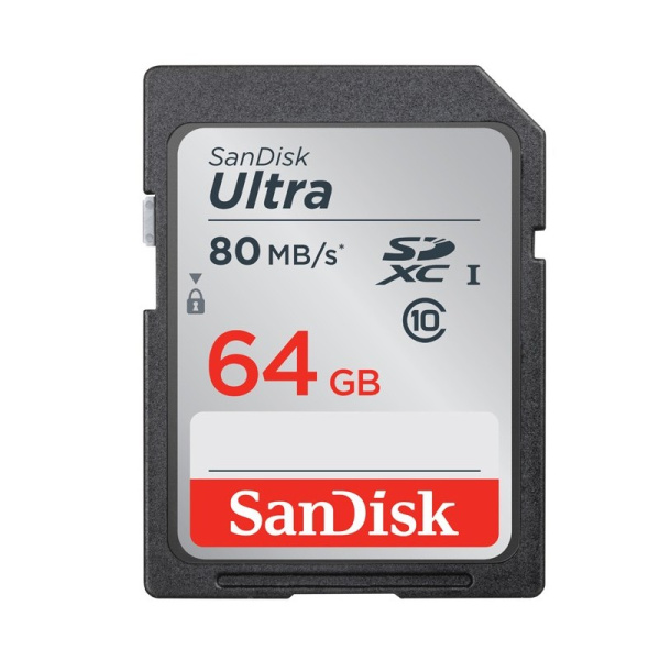 ATMIŅAS KARTE SD-10/64-SAND UHS-I, SDXC 64 GB SANDISK