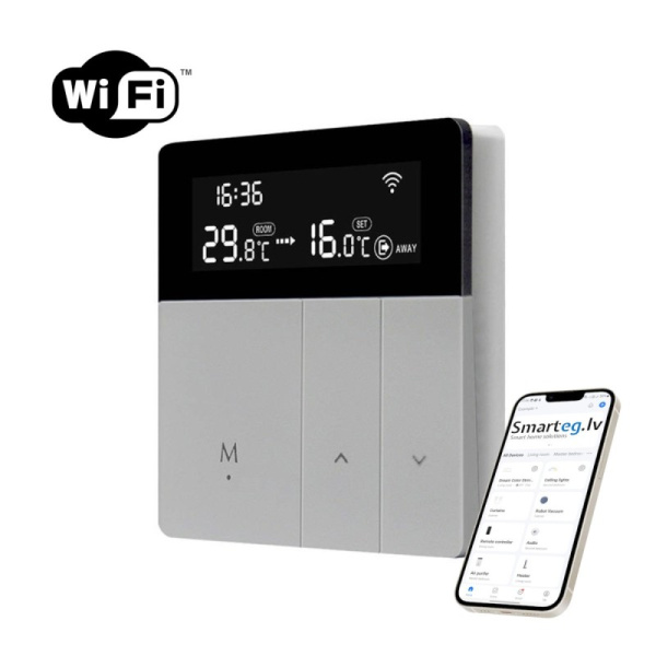 Smart Boiler Apkures Termostats Avatto WT50 3A Wi-Fi Tuya
