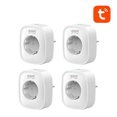 Smart ligzda WiFi SP1 (4-pack) Tuya Gosund