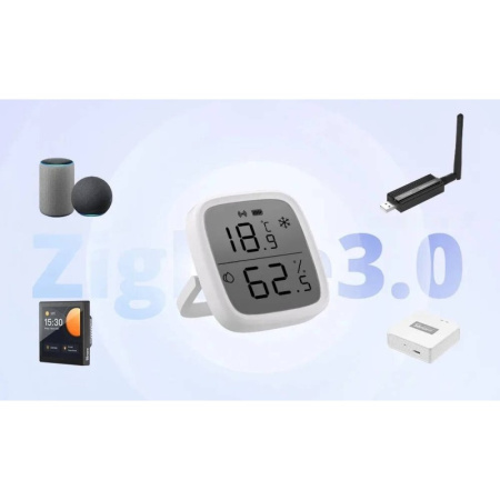 Temperatūras un mitruma monitors Zigbee