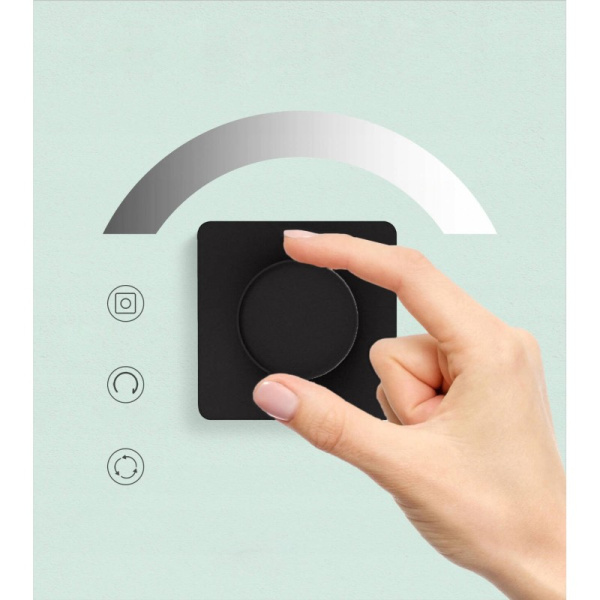 Регулятор света Ручка WiFI Черный KT TUYA