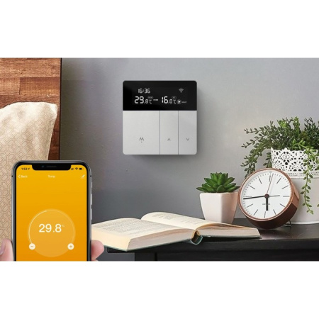 Viedais ūdens sildīšanas termostats Avatto WT50 3A Wi-Fi Tuya