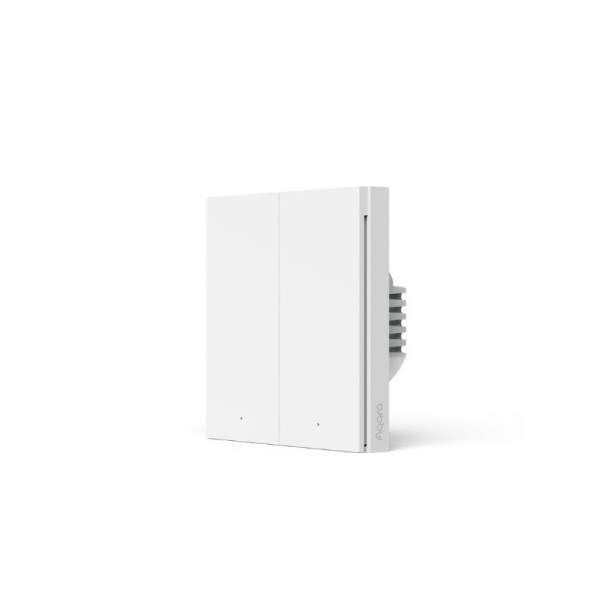 AQARA viedais sienas slēdzis H1 EU (bez neitrāla, dubultā svira)