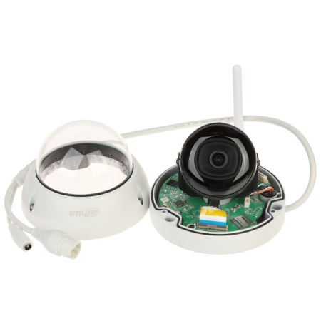 IP VANDALPROOF KAMERA IPC-HDBW1230DE-SW-0360B Wi-Fi — 1080p 3,6 mm DAHUA