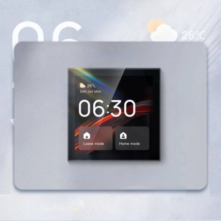 Panelis Alexa LCD 4 multibramka ZigBee WiFi BT TUYA