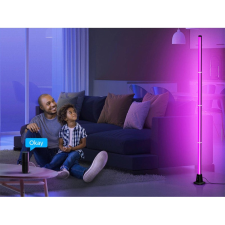 AMBIENT LED RGBIC WiFi TUYA stāvlampa