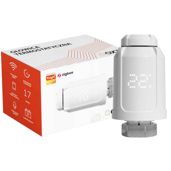OXT GTZ10 ZigBee TUYA termostata galva