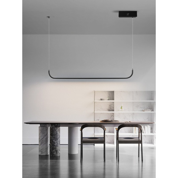 PATTINI Smart pendant luminaire 120cm 26W 1820lm black Zigbee 3.0