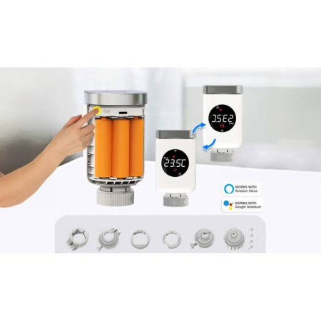 Radiatora vārsta termostats Zigbee